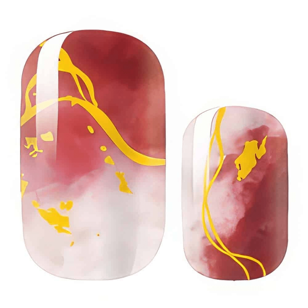 Crackle Red - Holy Classics (Non-UV Nail Wraps)