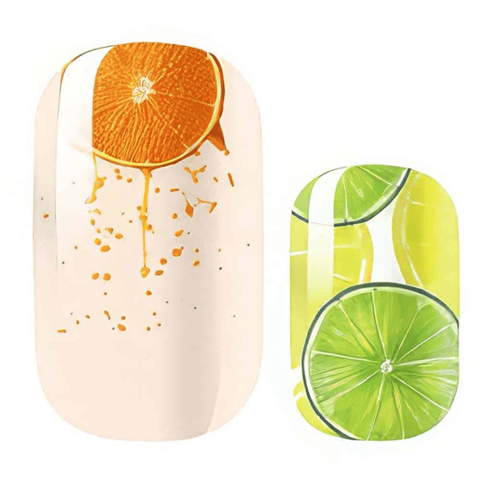 Juicy Citrus - Nail Wraps