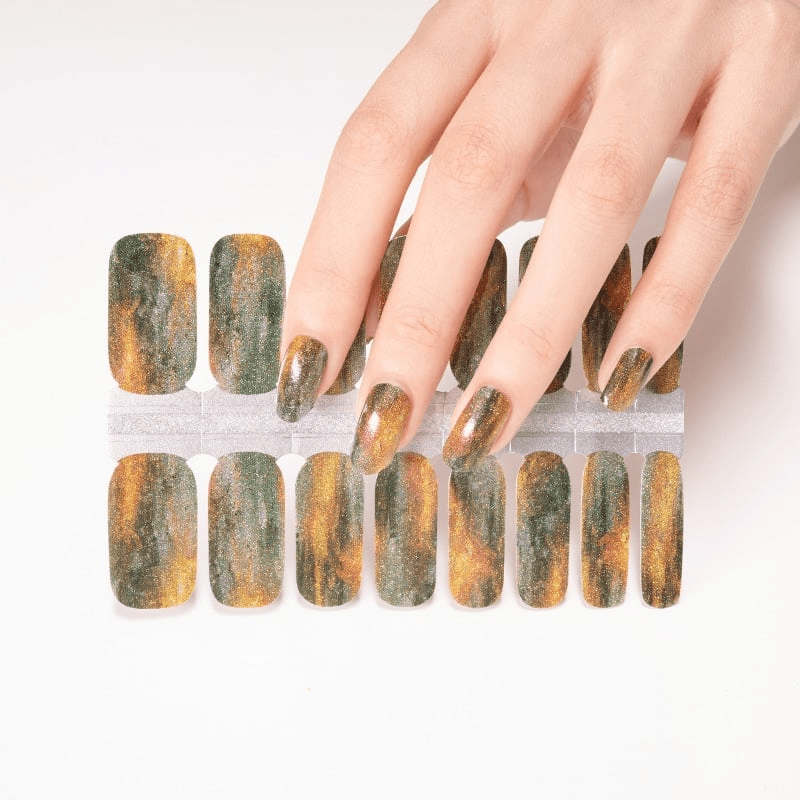 London Fields (Glitter) - Holy Classics (Non-UV Nail Wraps)