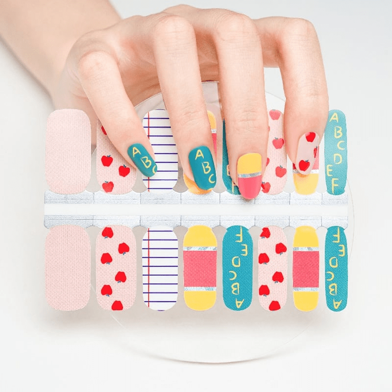 Apple For Teacher - Holy Classics (Non-UV Nail Wraps)