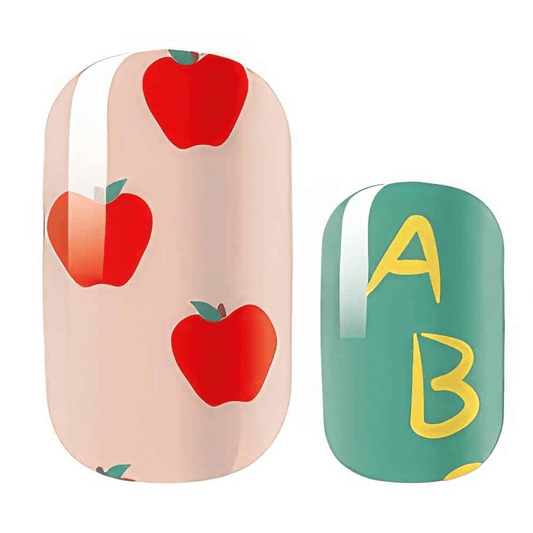 Apple For Teacher - Holy Classics (Non-UV Nail Wraps)