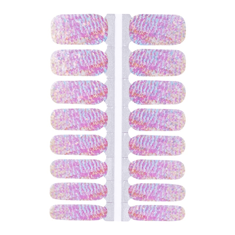 Iridescent Shimmer - Holy Classics (Non-UV Nail Wraps)