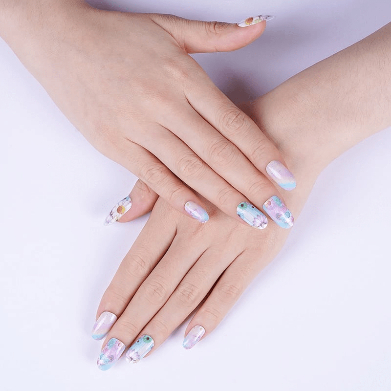 Flower Stream - Holy Classics (Non-UV Nail Wraps)