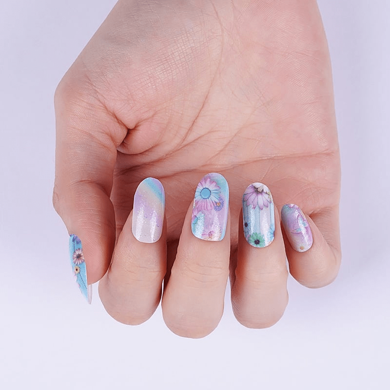 Flower Stream - Holy Classics (Non-UV Nail Wraps)