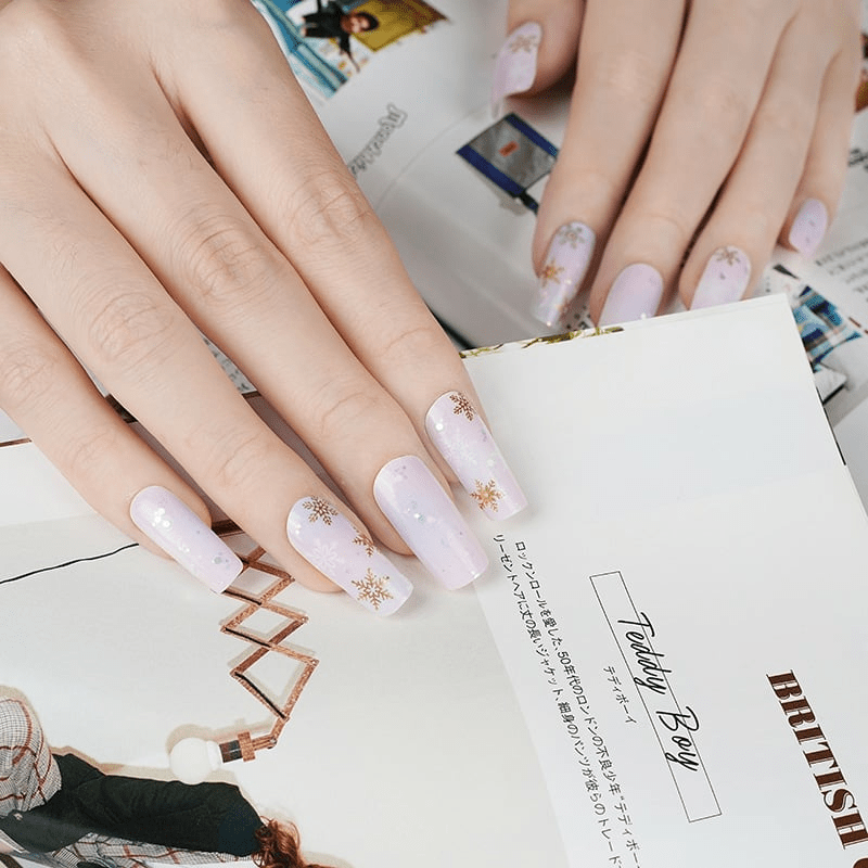 Sugar and Spice (Part Transparent) - Holy Classics (Non-UV Nail Wraps)