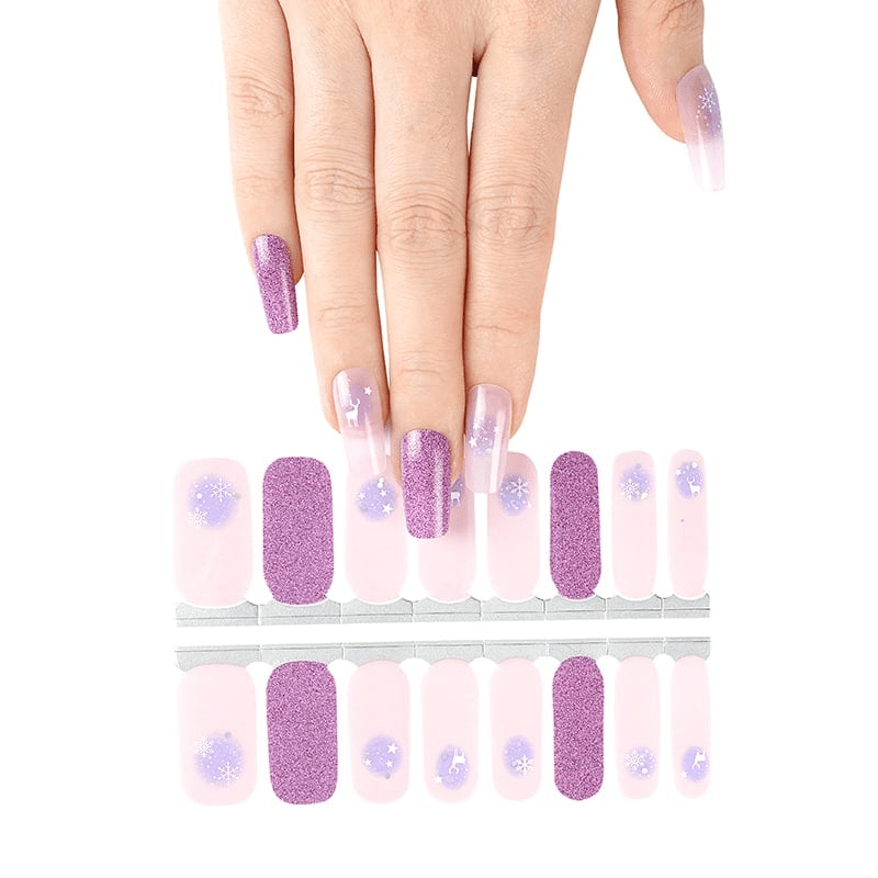 Pastel Reindeer - Holy Classics (Non-UV Nail Wraps)