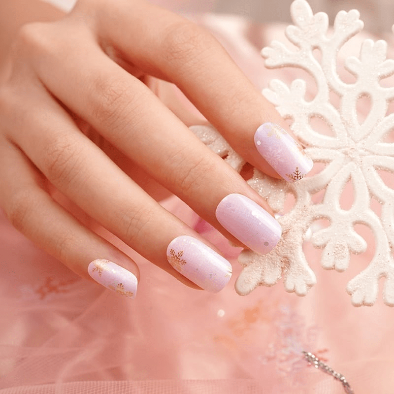 Snow Flurries - Holy Classics (Non-UV Nail Wraps)