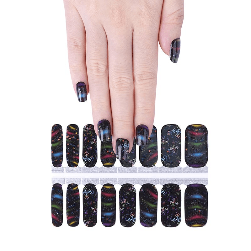 Lunar Crackle - Holy Classics (Non-UV Nail Wraps)