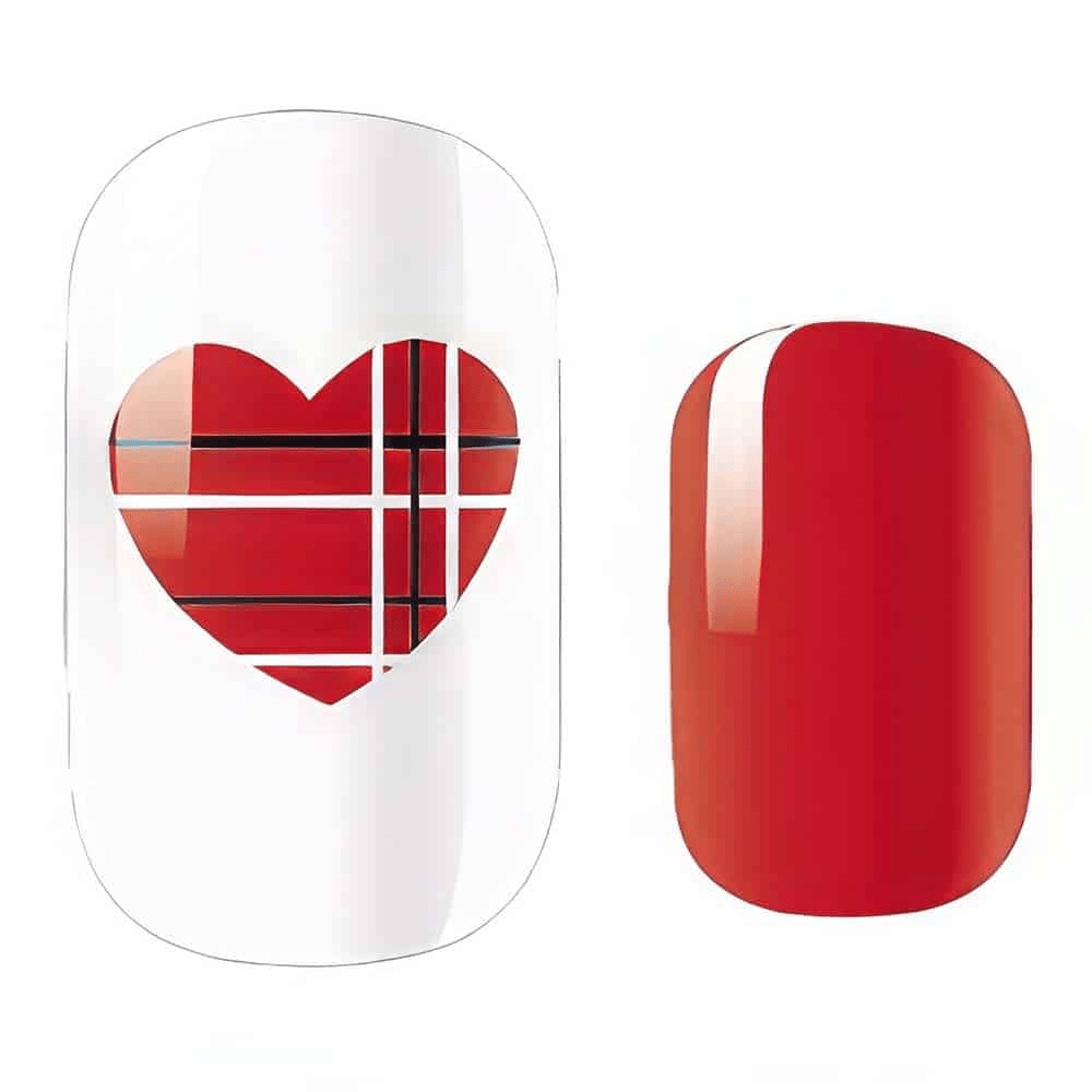 Tartan Heart - Holy Classics (Non-UV Nail Wraps)