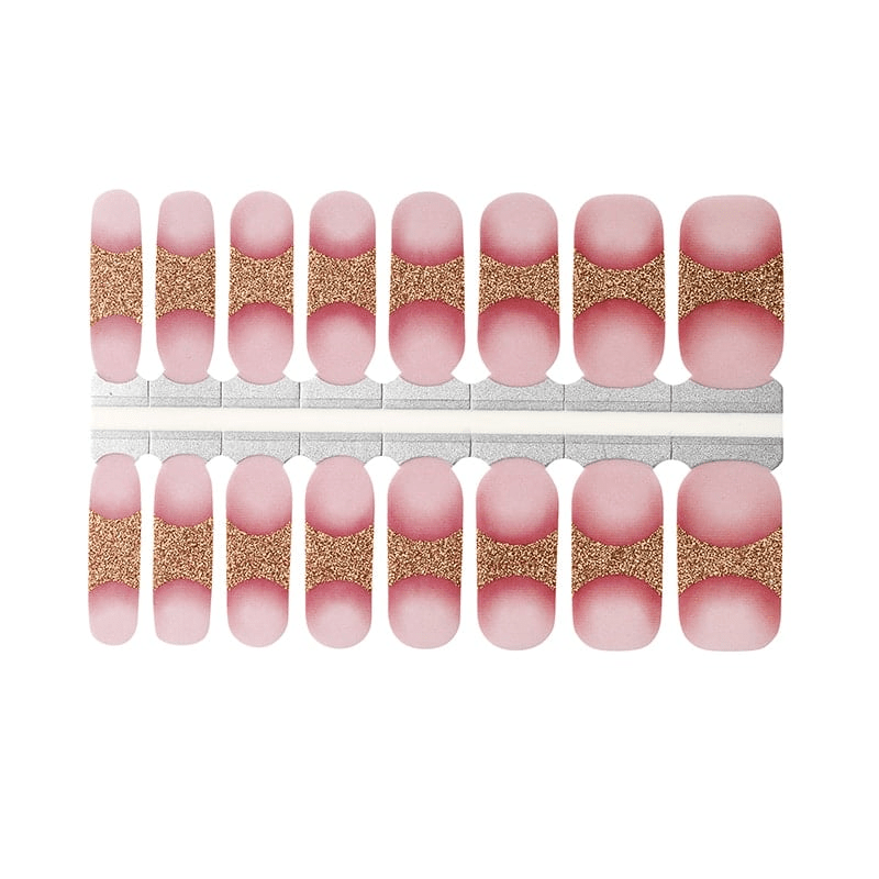 Rose French Mani - Holy Classics (Non-UV Nail Wraps)