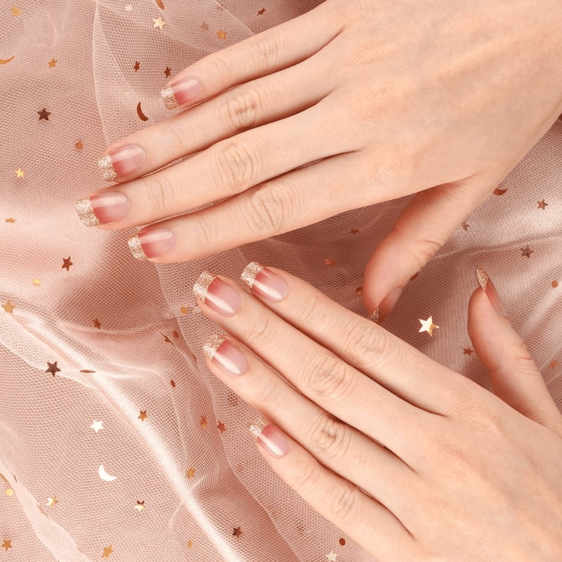 Rose French Mani - Holy Classics (Non-UV Nail Wraps)