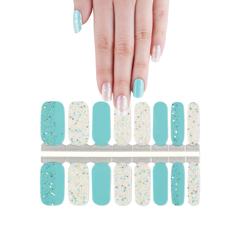 Azure and Ice - Holy Classics (Non-UV Nail Wraps)