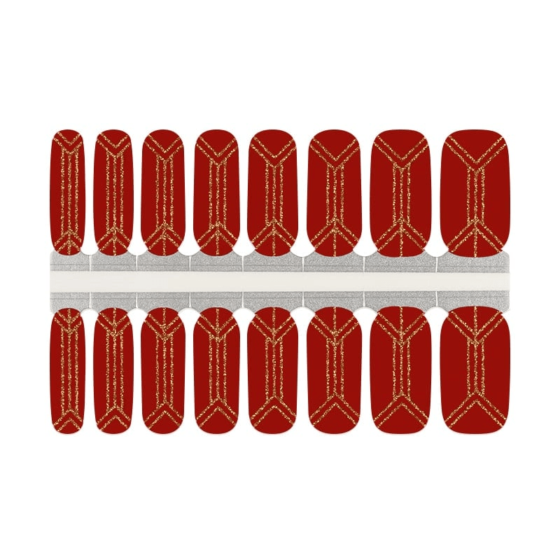 Arrow to the Heart (Glitter) - Holy Classics (Non-UV Nail Wraps)