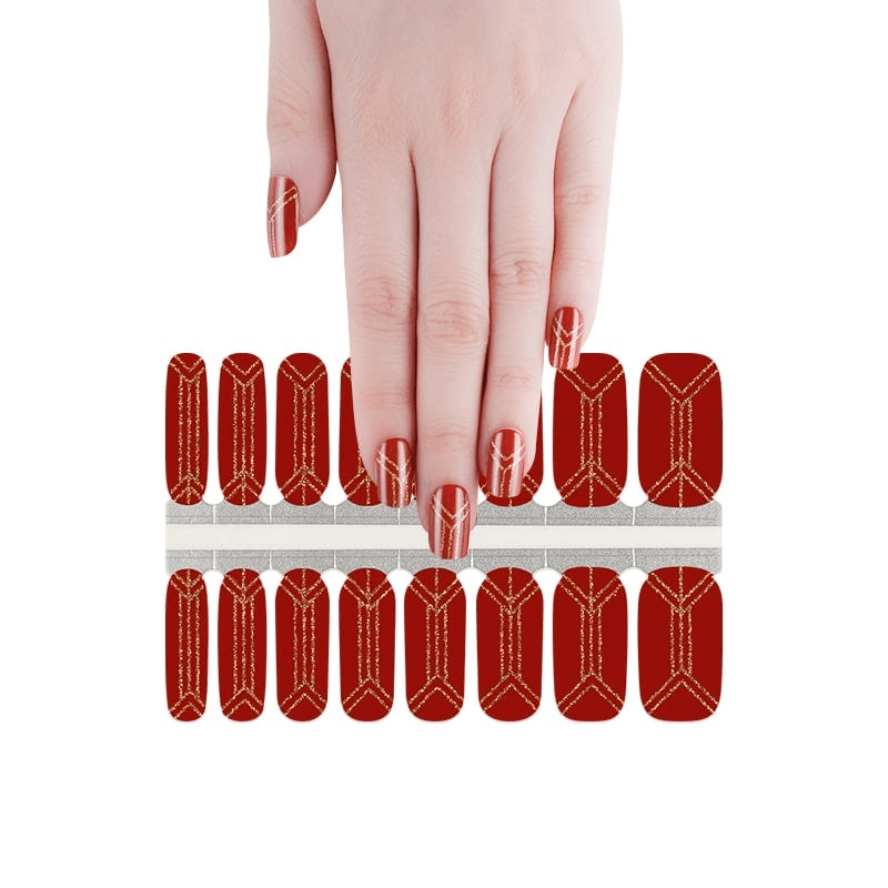 Arrow to the Heart (Glitter) - Holy Classics (Non-UV Nail Wraps)