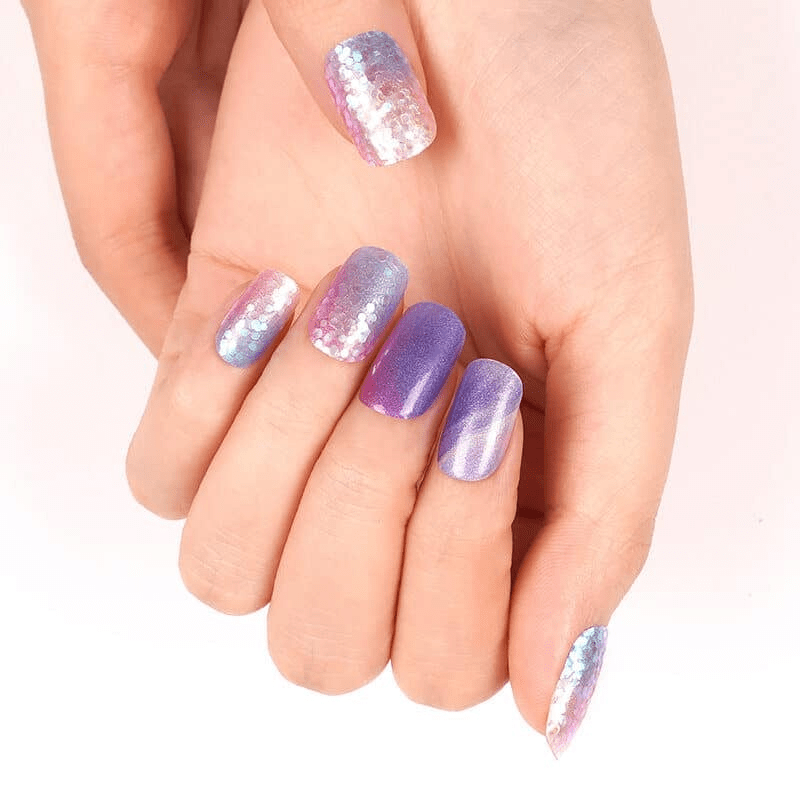 Secret Crush (Glitter) - Holy Classics (Non-UV Nail Wraps)