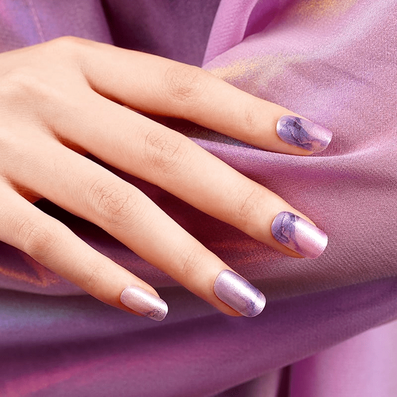 Blue Pinkstone - Holy Classics (Non-UV Nail Wraps)