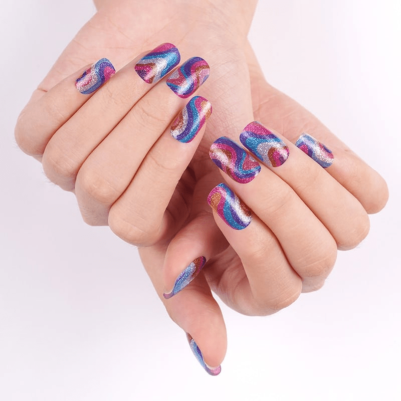 Retro Glitter - Holy Classics (Non-UV Nail Wraps)