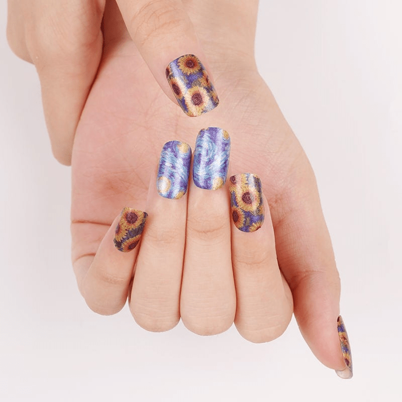 Van Gogh Sunflower - Holy Classics (Non-UV Nail Wraps)