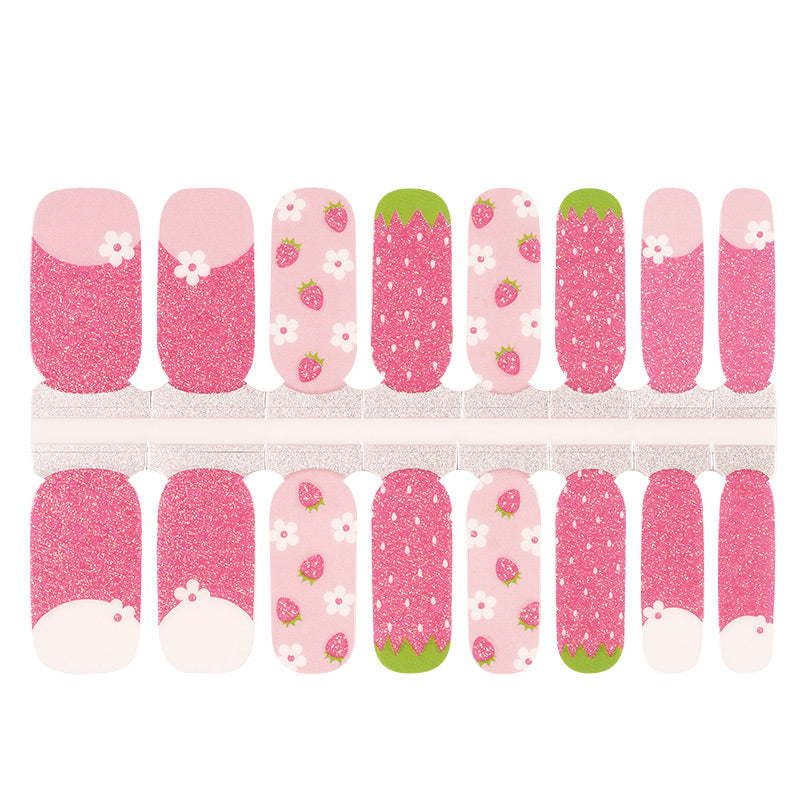 Strawberry Swirl - Holy Classics (Non-UV Nail Wraps)