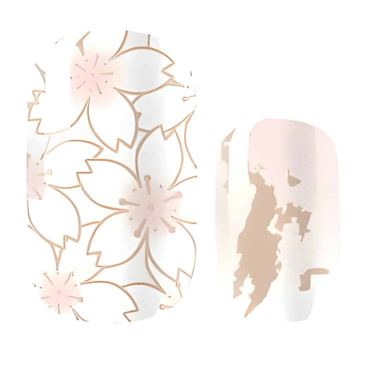 Blushing Orchid (Transparent) - Holy Classics (Non-UV Nail Wraps)