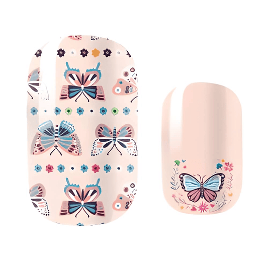 Butterfly - Kids Wraps - Mini Me by Holy Grail Nail