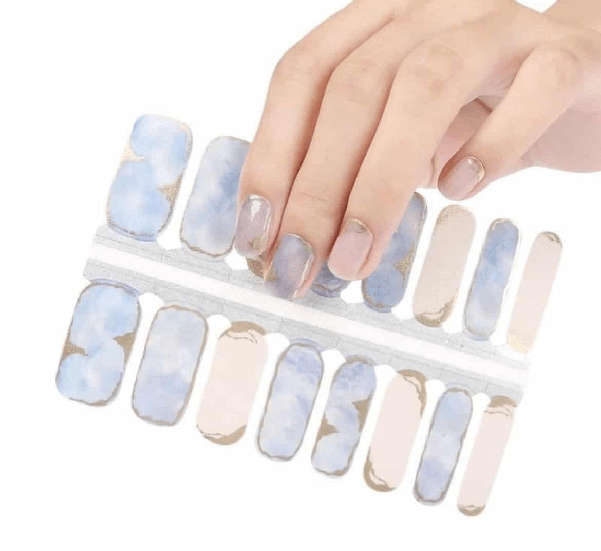 Dreams (Part Transparent) - Holy Classics (Non-UV Nail Wraps)