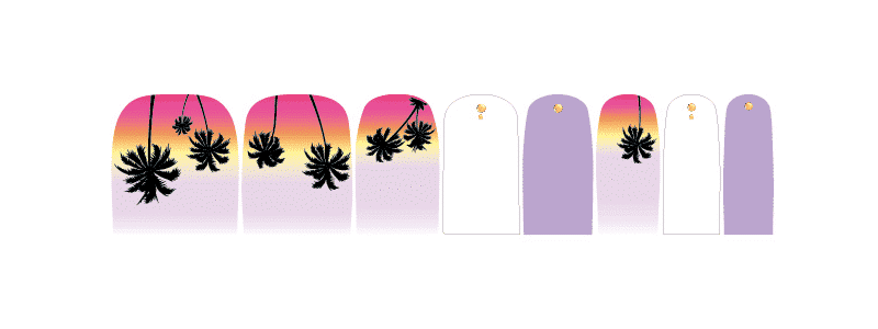 Palm Sunset - Holy Classics (Non-UV Pedi Wraps)