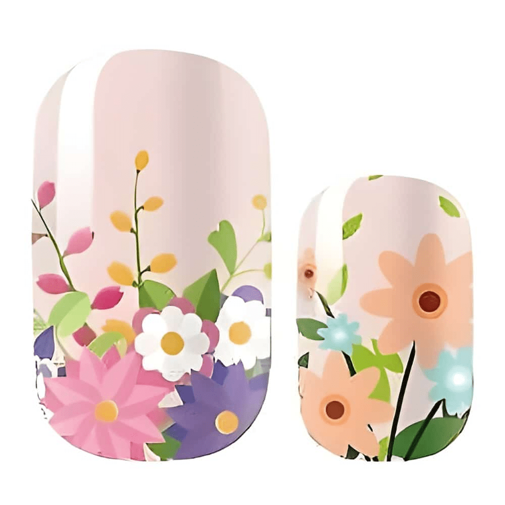 Flower Bouquet - Holy Classics (Non-UV Nail Wraps)