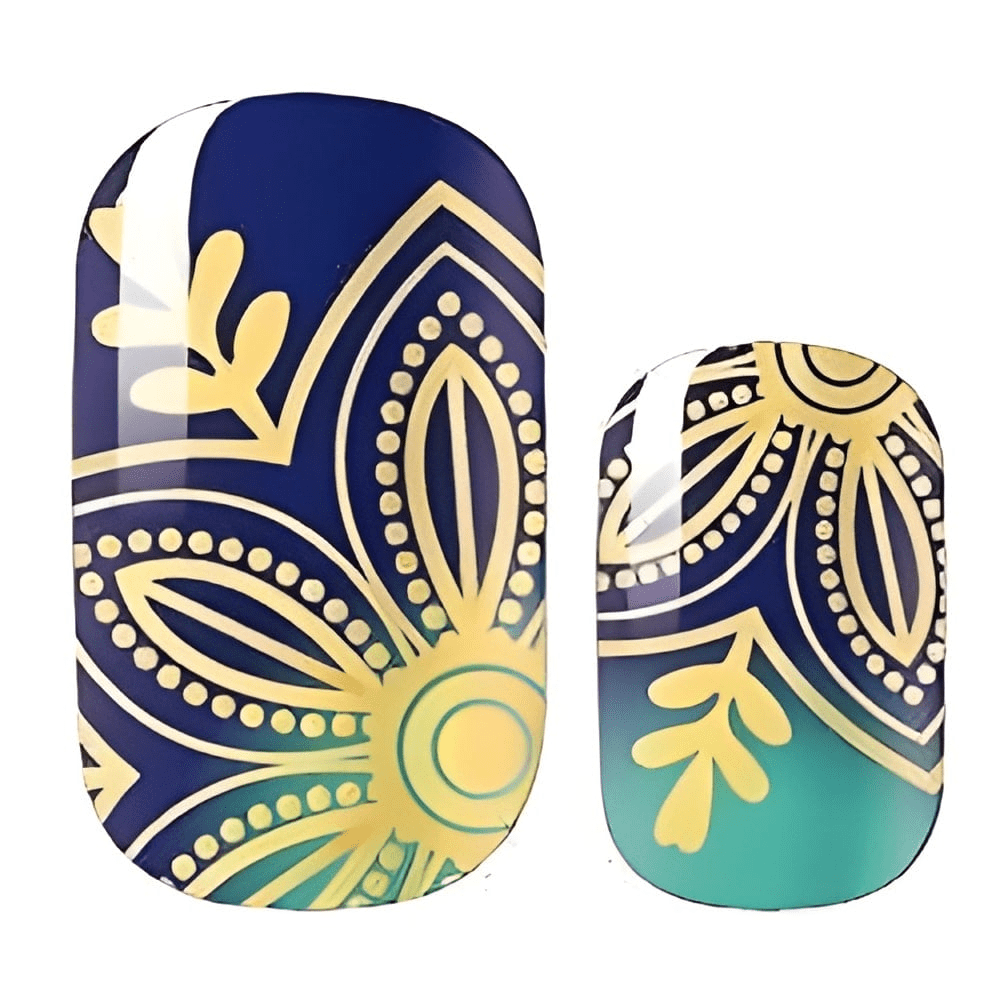 Golden Lotus - Holy Classics (Non-UV Nail Wraps)