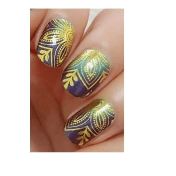 Golden Lotus - Holy Classics (Non-UV Nail Wraps)