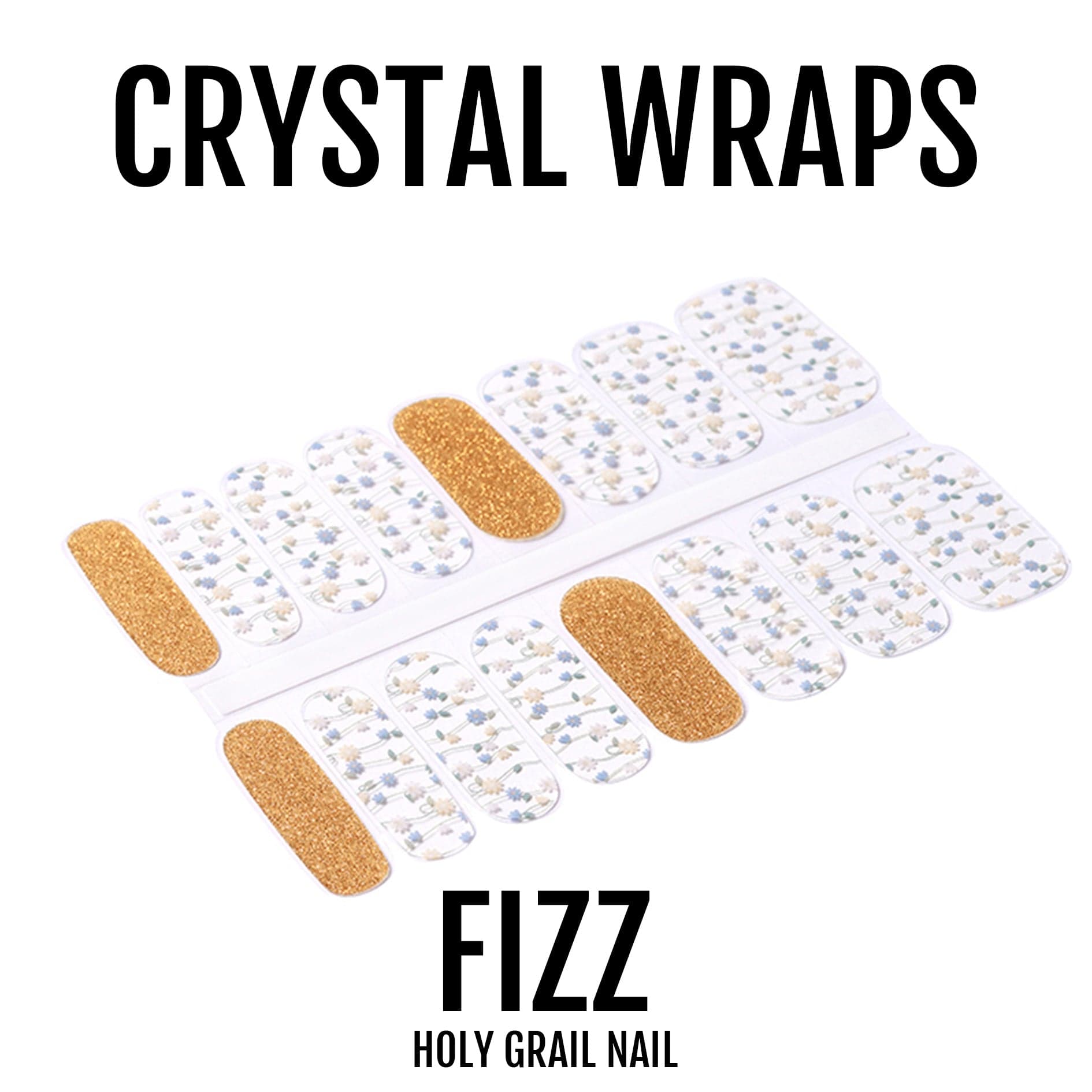 Holy Grail Nail Crystal Fizz - Crystal Wraps