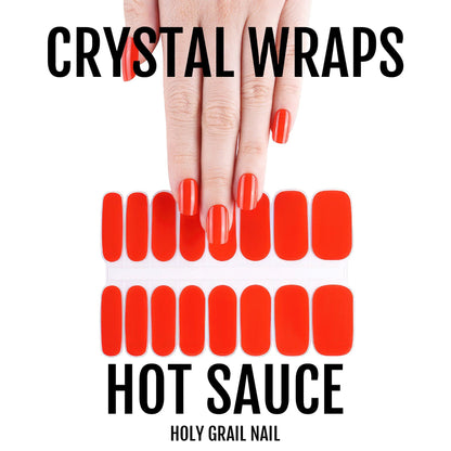 Holy Grail Nail Crystal Hot Sauce - Crystal Wraps