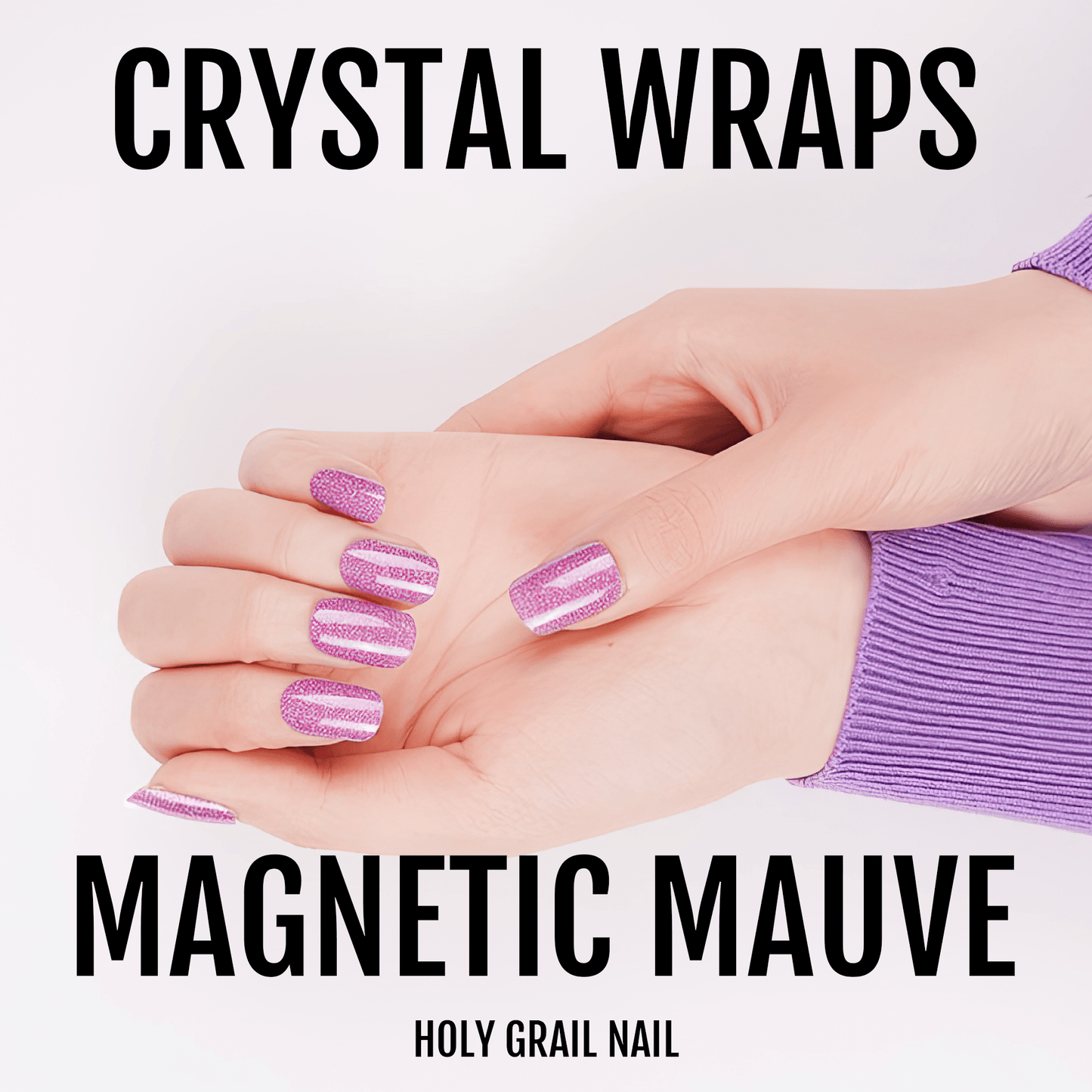 Holy Grail Nail Crystal Magnetic Mauve - Crystal Wraps