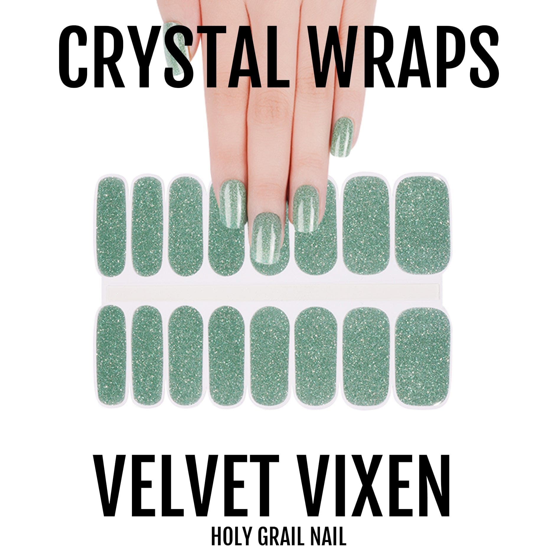 Holy Grail Nail Crystal Velvet Vixen - Crystal Wraps