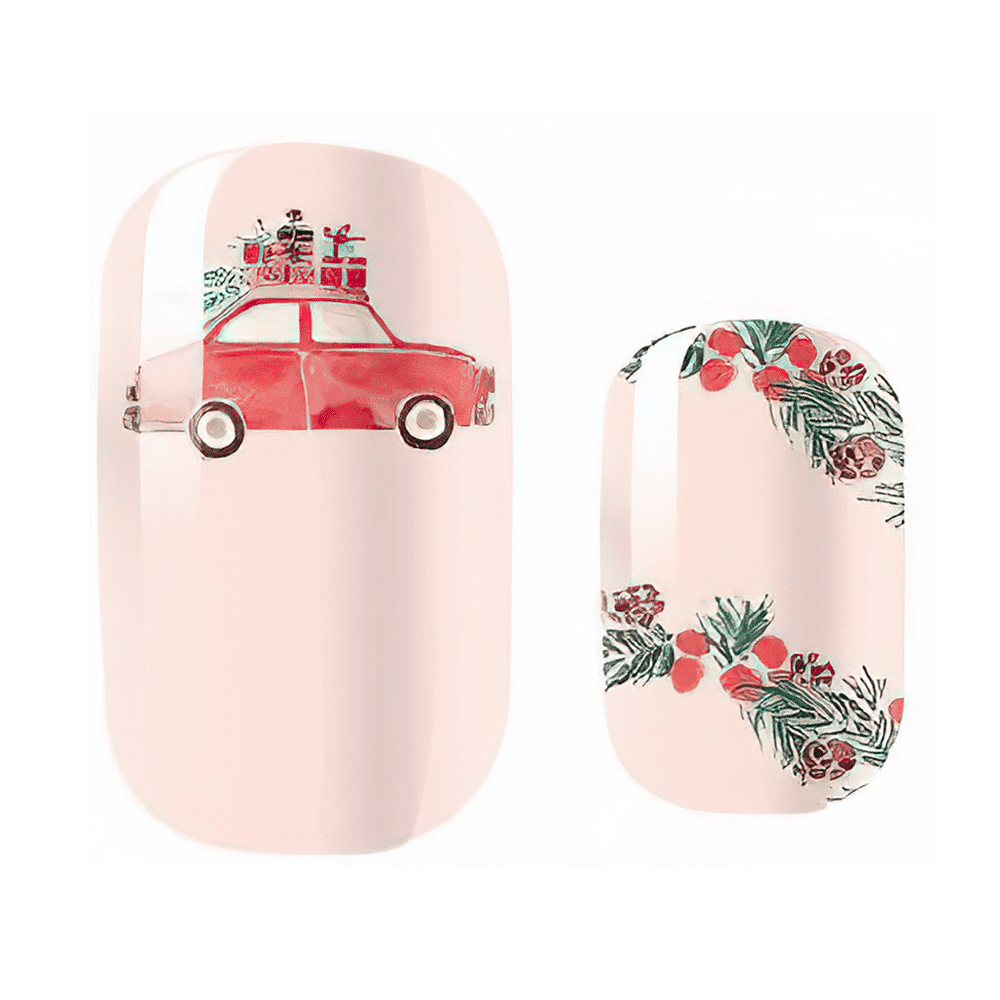 Holy Grail Nail Mini Me (Kids Nail Wraps) Going Christmas Tree Shopping - Kids Wraps - Mini Me by Holy Grail Nail