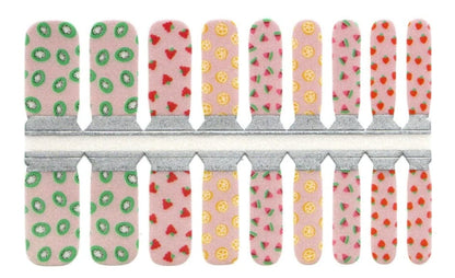 Holy Grail Nail Mini Me (Kids Nail Wraps) Tutti Frutti - Kids Wraps - Mini Me by Holy Grail Nail