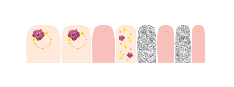 Holy Grail Nail Non-UV Nail Wraps A Little Bit of Everything - Holy Classics (Non-UV Pedi Wraps)