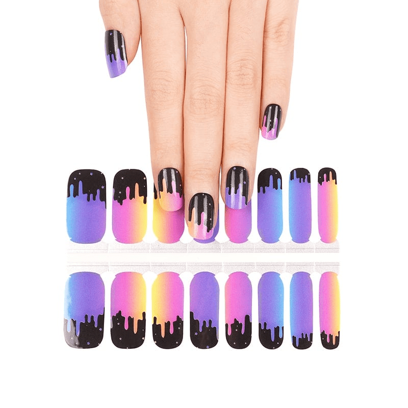 Holy Grail Nail Non-UV Nail Wraps Big City Lights - Holy Classics (Non-UV Nail Wraps)