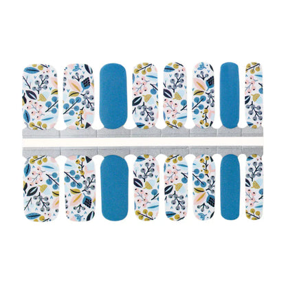 Holy Grail Nail Non-UV Nail Wraps Blue Forest - Holy Classics (Non-UV Nail Wraps)