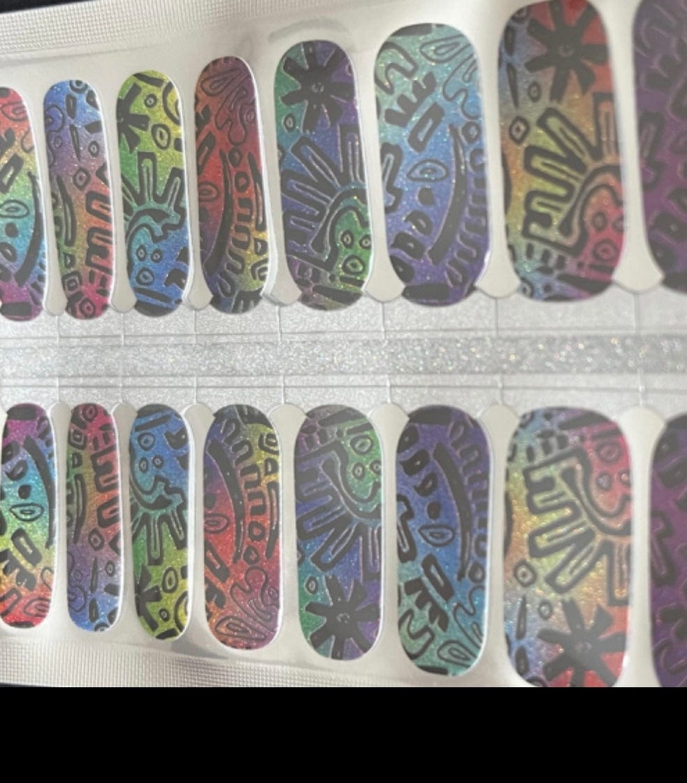 Holy Grail Nail Non-UV Nail Wraps Break Beat - Holy Classics (Non-UV Nail Wraps)