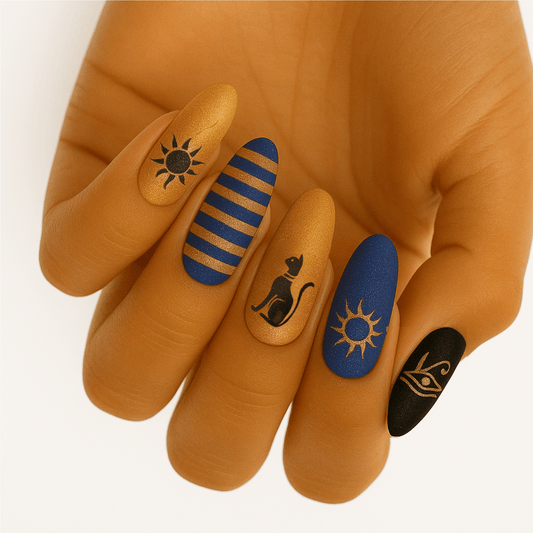 Holy Grail Nail Non-UV Nail Wraps Cats of Egypt - Holy Classics (Non-UV Nail Wraps)