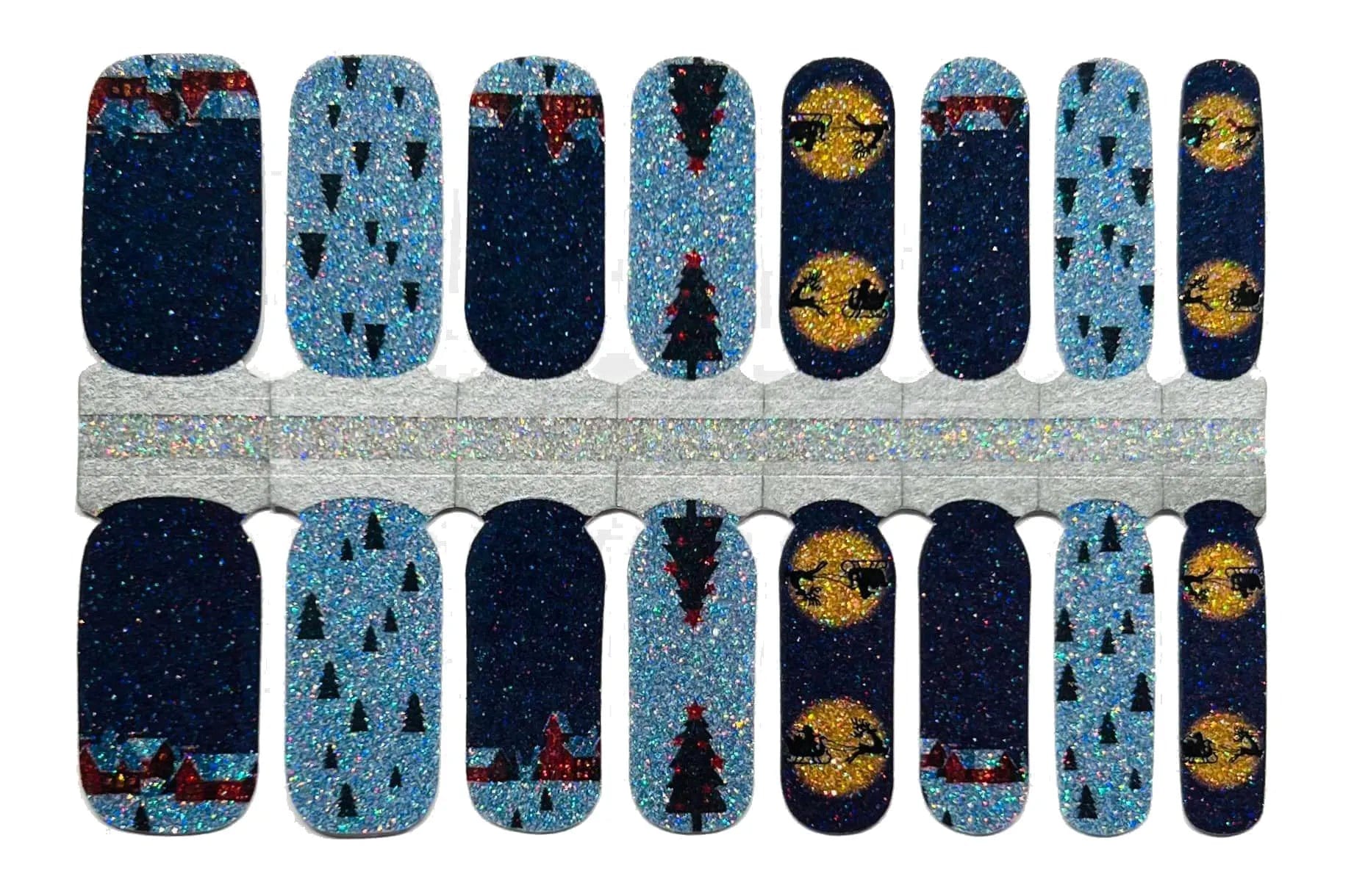 Holy Grail Nail Non-UV Nail Wraps Christmas Flight - Holy Classics (Non-UV Nail Wraps)