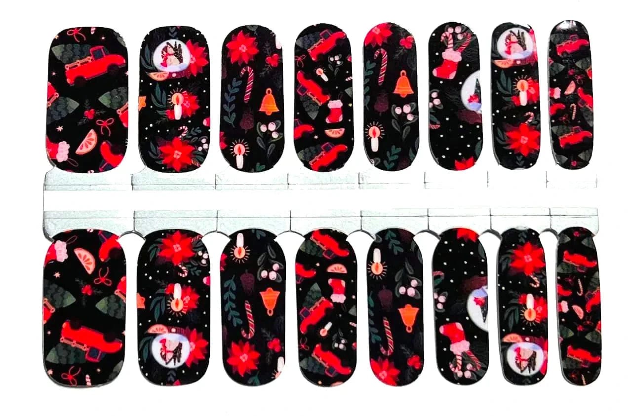 Holy Grail Nail Non-UV Nail Wraps Christmas Surprise - Holy Classics (Non-UV Nail Wraps)