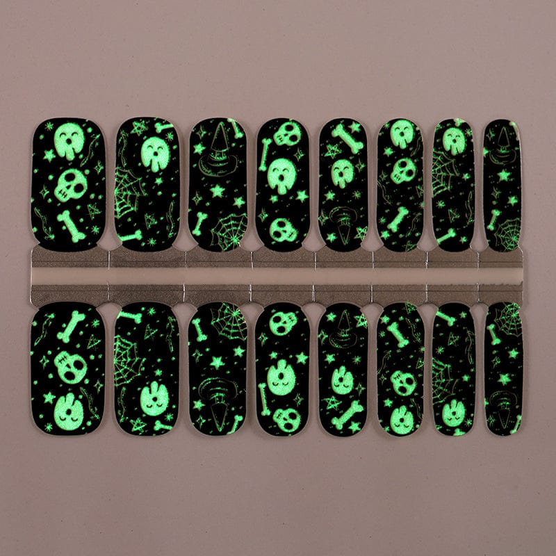 Holy Grail Nail Non-UV Nail Wraps Coffin Claws (Glow in the Dark)
