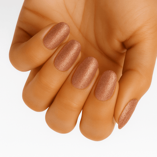 Holy Grail Nail Non-UV Nail Wraps Copper Glitter - Holy Classics (Non-UV Nail Wraps)