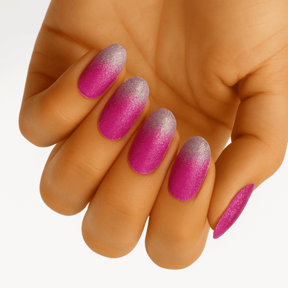 Holy Grail Nail Non-UV Nail Wraps Coquette (Glitter) - Wide Fit Wrap (22 Piece)