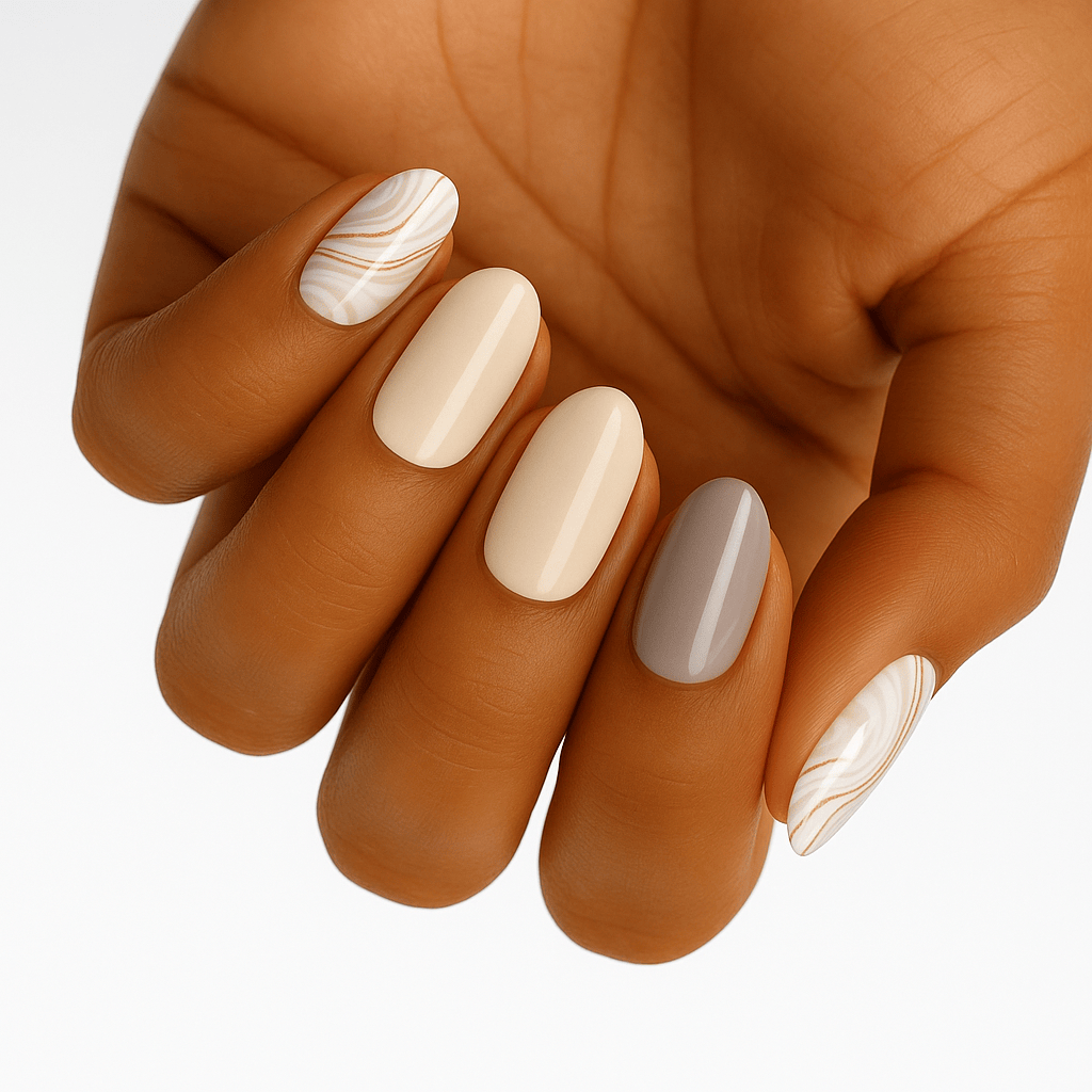 Holy Grail Nail Non-UV Nail Wraps Crema - Holy Classics (Non-UV Nail Wraps)