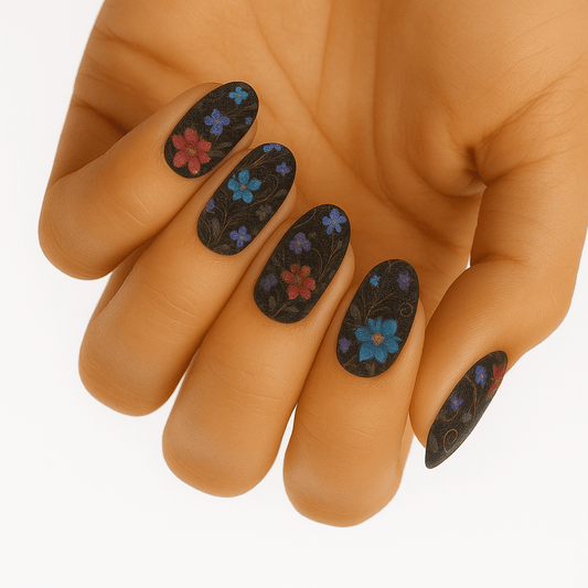 Holy Grail Nail Non-UV Nail Wraps Dark Garden - Holy Classics (Non-UV Nail Wraps)