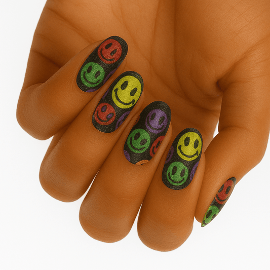 Holy Grail Nail Non-UV Nail Wraps Don’t Worry, Be Happy - Holy Classics (Non-UV Nail Wraps)