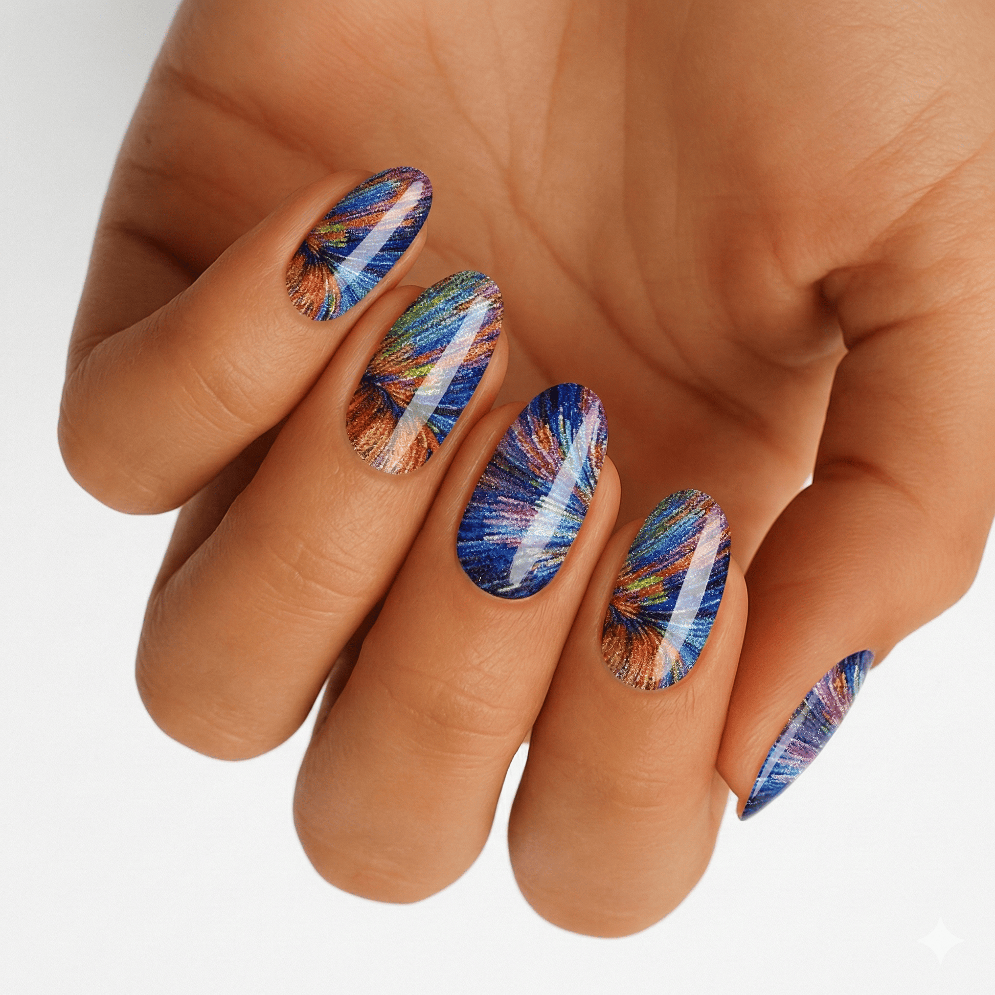 Holy Grail Nail Non-UV Nail Wraps Everything, Everywhere, All At Once (Glitter) - Holy Classics (Non-UV Nail Wraps)